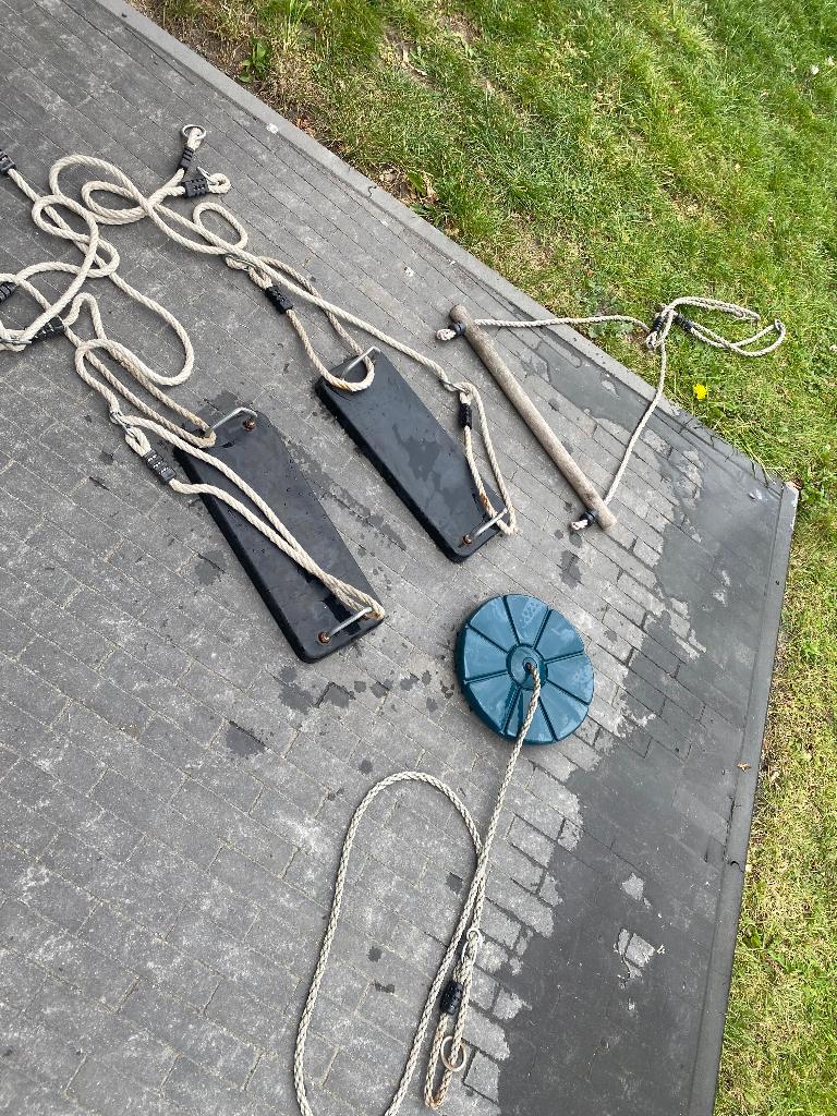 4-delige set schommel, Ophalen, Zo goed als nieuw, Schommel