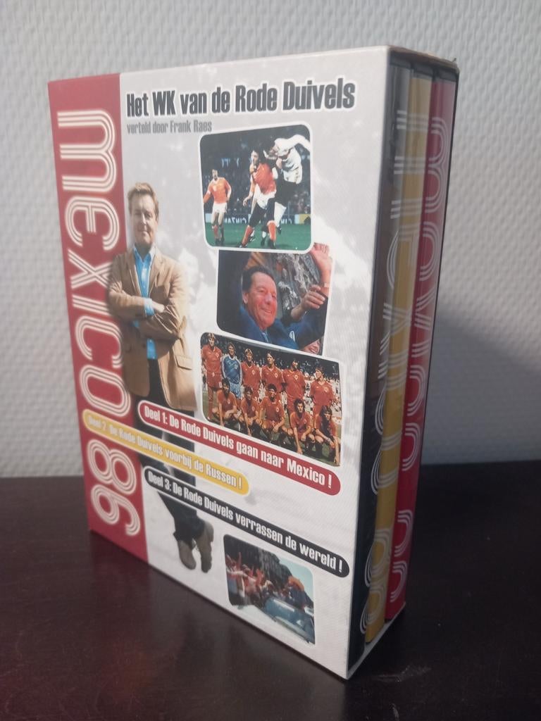 Mexico 86 Het WK van de rode duivels (3 DVD Box), Alle leeftijden, Ophalen of Verzenden, Zo goed als nieuw, Boxset
