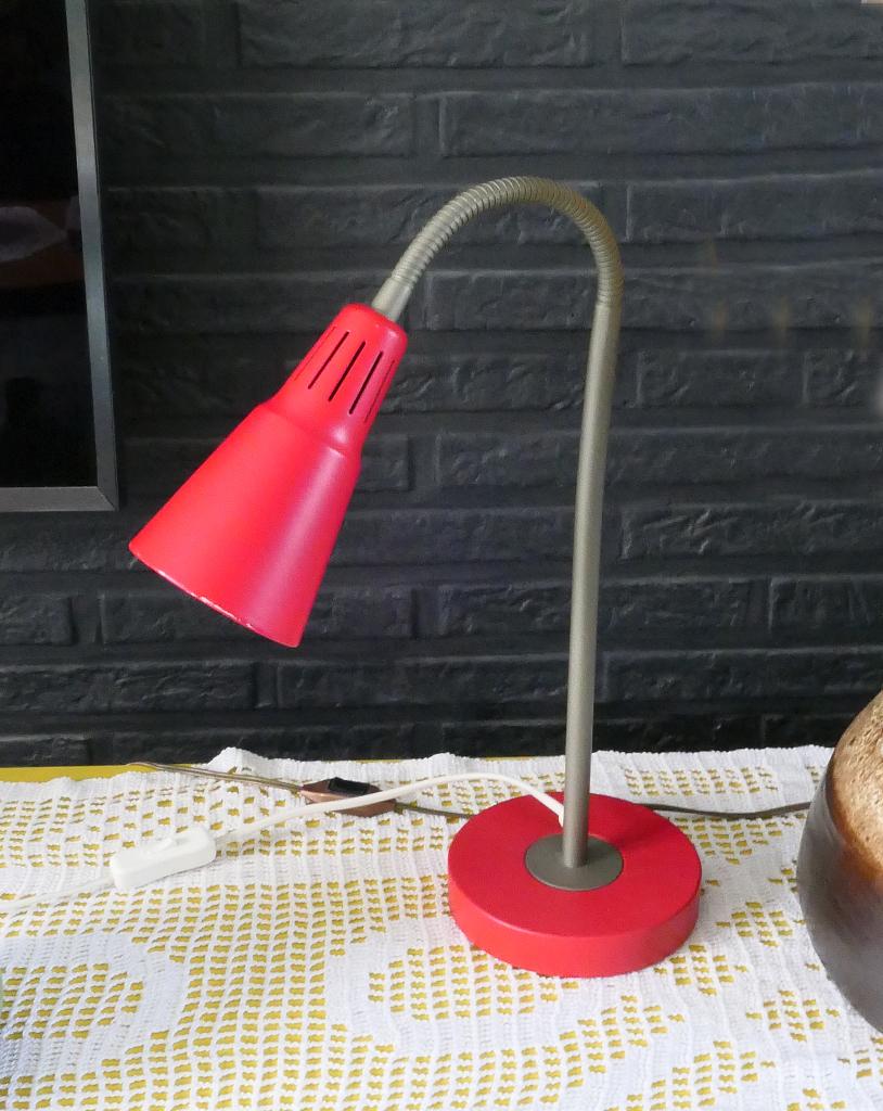 Lampe vintage KVART design Marianne Hagberg 1990's, Enlèvement ou Envoi, Vintage, Utilisé, Métal