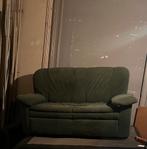 Canapé en Daim Vert 2 personnes, 75 à 100 cm, Enlèvement, Utilisé, 150 à 200 cm