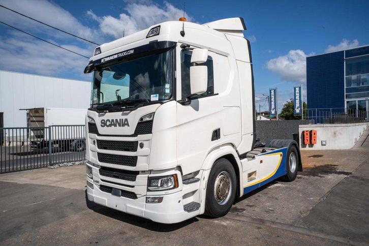 Scania R450 + KIPHYDR. (bj 2017), Auto's, Vrachtwagens, Bedrijf, Te koop, Airconditioning, Elektrische ramen, Navigatiesysteem