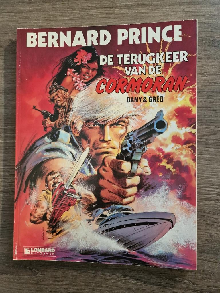 Strips. Bernard Prince, Gelezen, Hermann & greg, Ophalen of Verzenden, Meerdere stripboeken