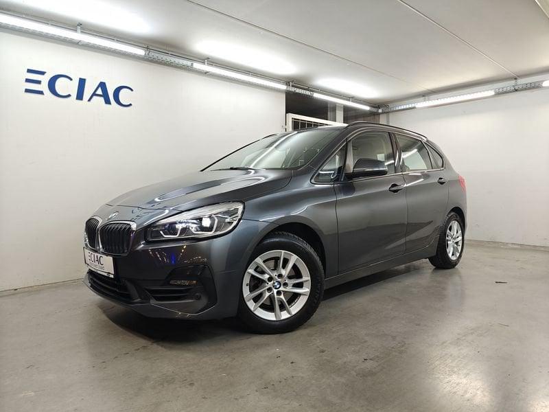 BMW Série 2 218i Automaat - Pano dak - Trekhaak - Garantie, Autos, BMW, Argent ou Gris, Euro 6, Entreprise, 5 portes