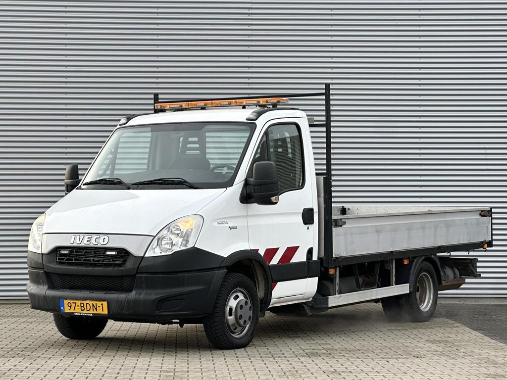 Iveco Daily 50C14G 375 CNG Openlaadbak Pritsche clima, Auto's, 100 kW, Euro 5, 4 cilinders, 136 pk