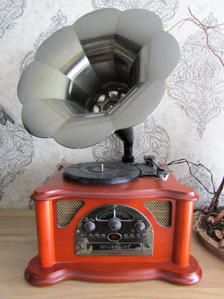 Grammofoon Ricatech, TV, Hi-fi & Vidéo, Tourne-disques, Enlèvement, Utilisé, Tourne-disque, Autres marques