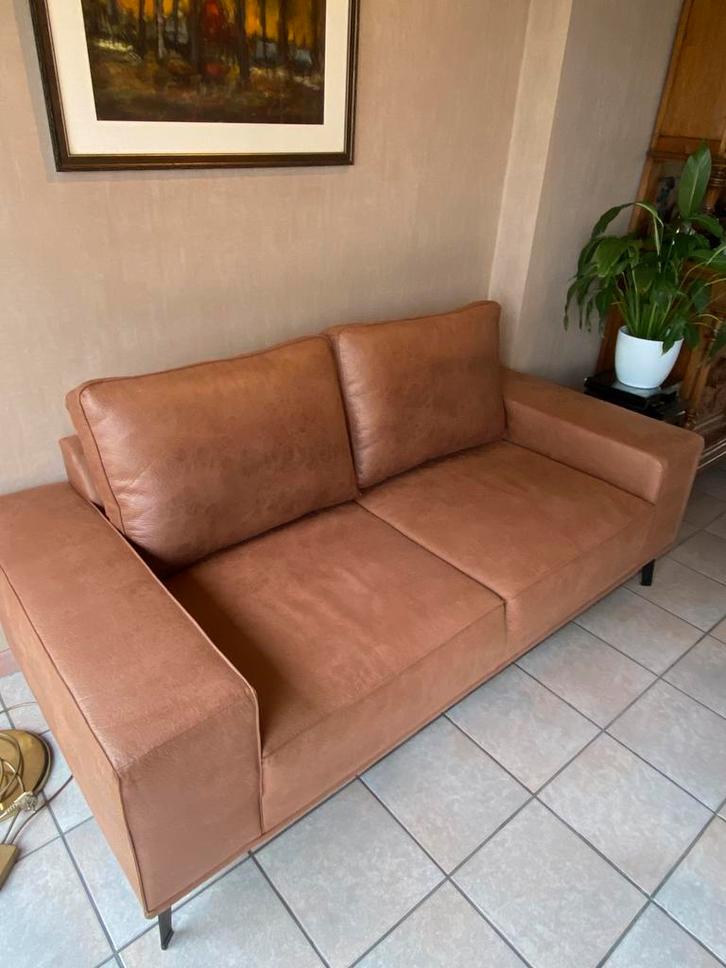 Ongebruikte 2-zit te koop, Huis en Inrichting, Zetels | Zetels, Zo goed als nieuw, Rechte bank, Driepersoons, 150 tot 200 cm, 75 tot 100 cm