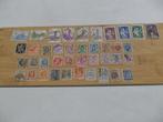 40 gebruikte postzegels in Belgische staat (zie foto's), Ophalen of Verzenden, Gestempeld, Frankeerzegel