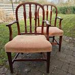 Paire de fauteuils en bois, Antiquités & Art, Enlèvement