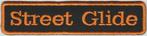 Harley Davidson Street Glide stoffen opstrijk patch embleem, Envoi, Neuf