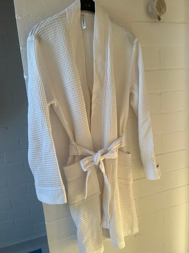 Badjas in lichte katoen, m Small, bijna nieuw, Vêtements | Femmes, Pyjamas, Enlèvement ou Envoi, Comme neuf