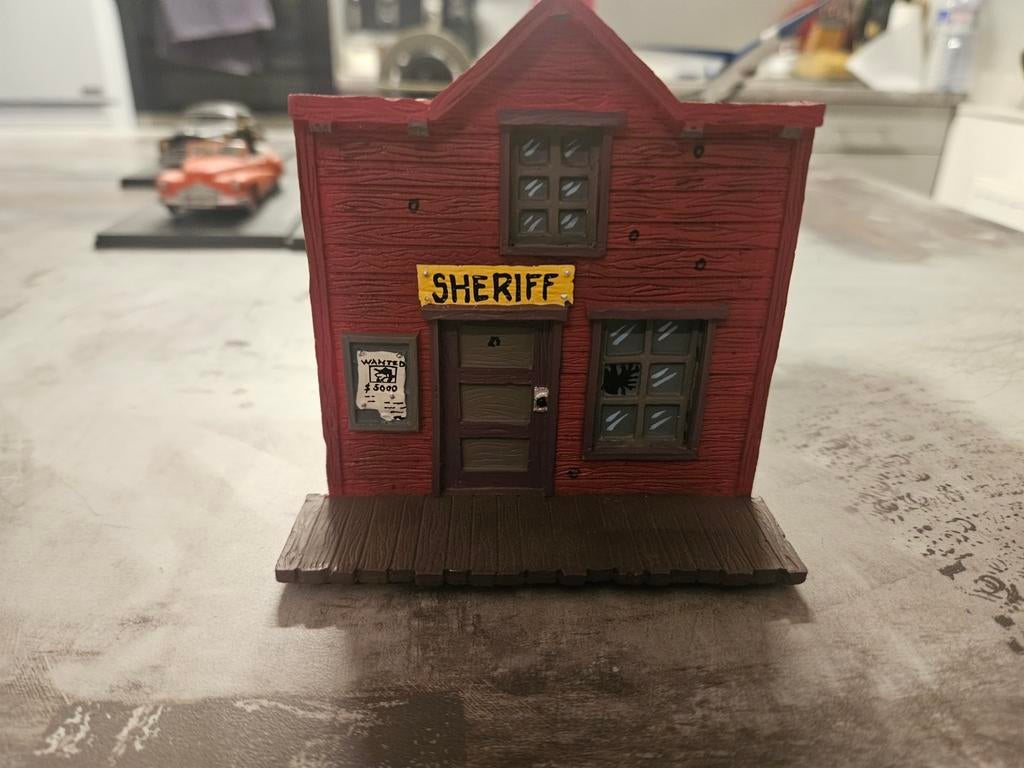 Façade bureau shérif Lucky luke