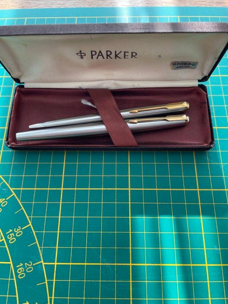 Parker 50 Falcon set, Collections, Stylos, Parker, Enlèvement ou Envoi