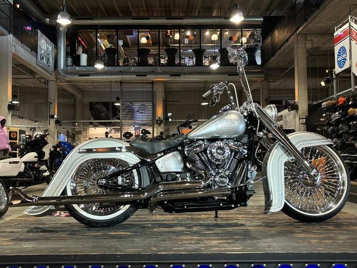 Harley-Davidson Chopper Softail Heritage Chicano custom buil, Motoren, Motoren | Harley-Davidson, Bedrijf, Overig, meer dan 35 kW