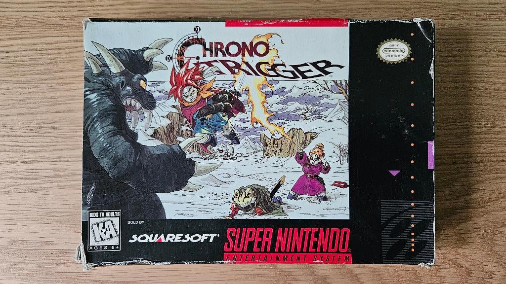Nintendo SNES - Chrono Trigger ntsc, Games en Spelcomputers, Games | Nintendo Super NES, Ophalen of Verzenden, Gebruikt
