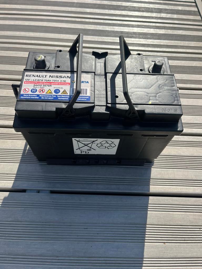 Batterie de voiture 12V 720A, Autos : Pièces & Accessoires, Enlèvement, Utilisé