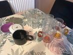 GRATUIT - tasses en verre, mug, et soucoupes, Verre, Enlèvement, Utilisé, Autres styles
