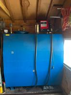 Mazoutketel 1500L, dubbelwandig, Doe-het-zelf en Bouw, Ophalen