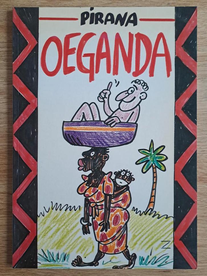 Strip van Pirana - Oeganda, Boeken, Stripverhalen, Gelezen, Eén stripboek, Ophalen of Verzenden