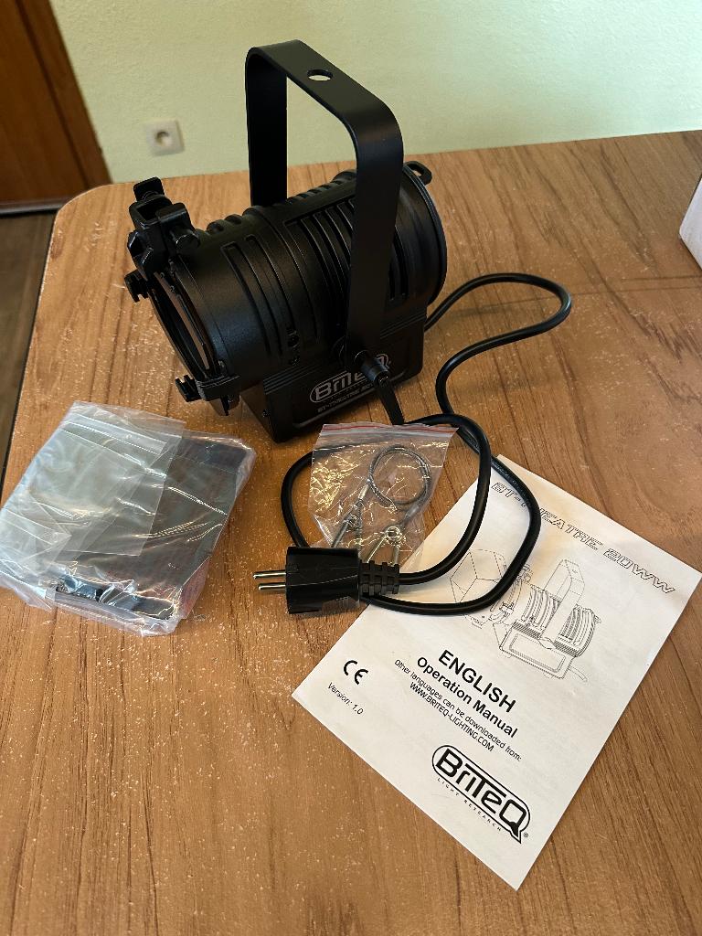 Briteq BT-Theatre 20WW (black), Ophalen of Verzenden, Zo goed als nieuw, Licht