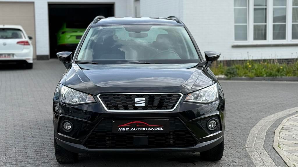 Seat Arona 1.0  * CNG * 2019 * 127.000 KM * 2019 * Carplay *, CNG (Aardgas), Zwart, Bedrijf, Parkeersensor