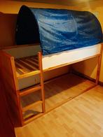 Lit haut Ikea réversible 1 personne en Pin, Maison & Meubles, Autres couleurs, Enlèvement, Bois, Une personne