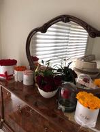 Grote kast, Huis en Inrichting, Woonaccessoires | Spiegels, Ophalen, Gebruikt, Rond, 125 cm of meer