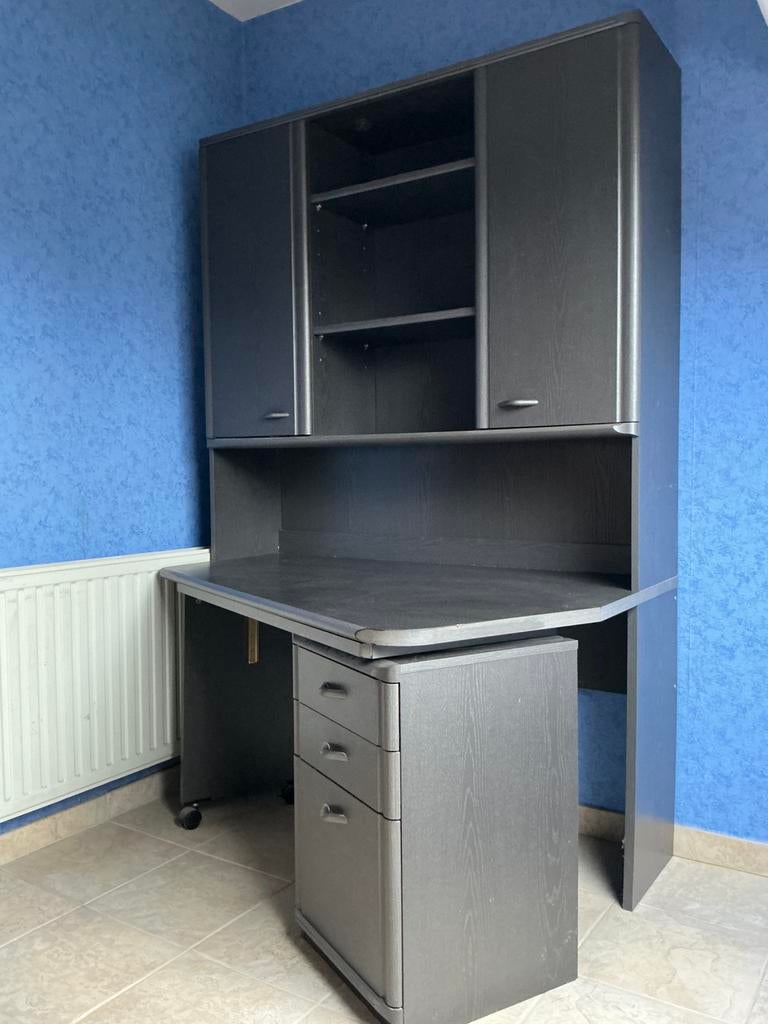 Bureau avec armoire, Enlèvement, Comme neuf