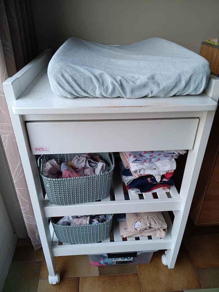 Verzorgingstafel / Commode / luiertafel, Kinderen en Baby's, Kinderkamer | Commodes en Kasten, Gebruikt, Commode, Ophalen