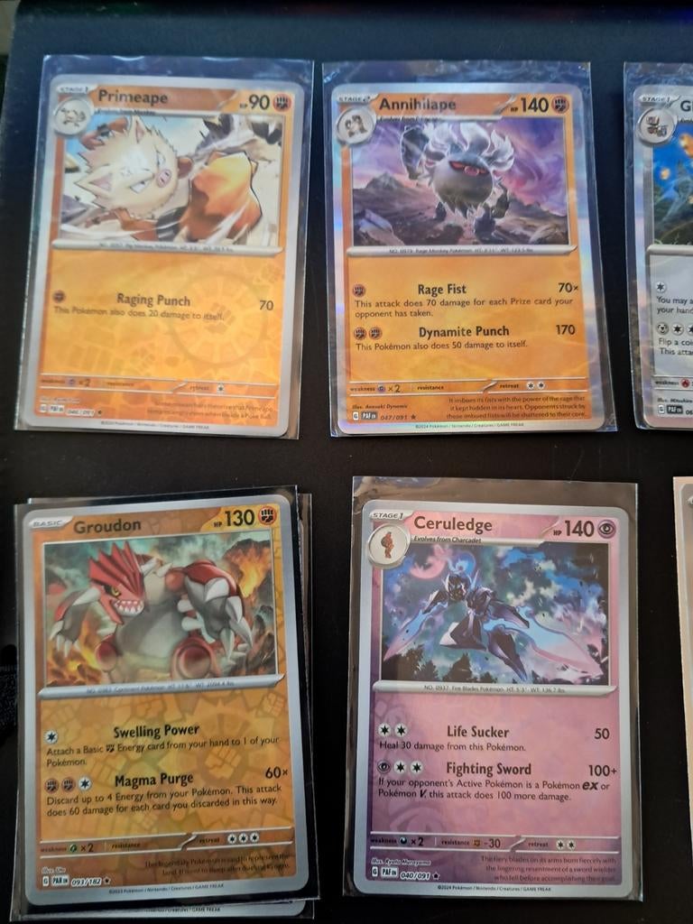 186 kaarten van Paradox Rift!, Ophalen