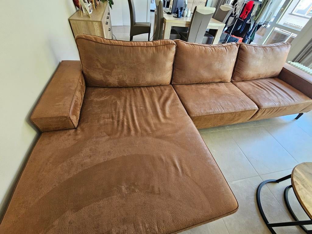 Hoeksalon, Huis en Inrichting, Zetels | Complete zithoeken, Stof, Ophalen