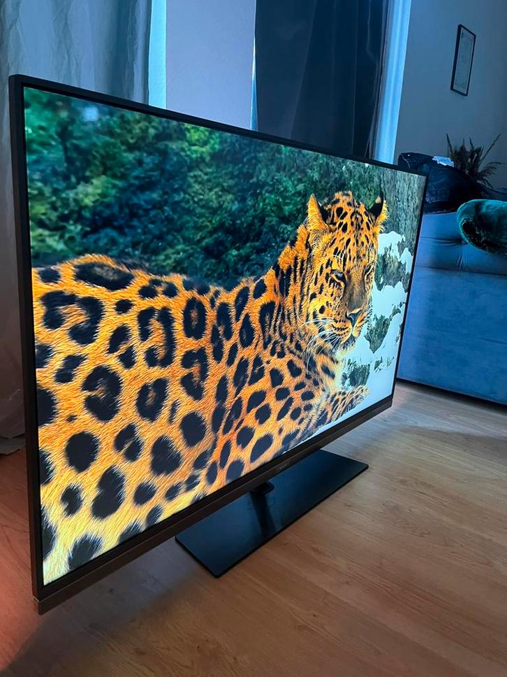 Philips 55 inch Smart 4K Ultra HD Dolby Vision 3x Ambilight, Audio, Tv en Foto, Televisies, Zo goed als nieuw, Philips, Smart TV
