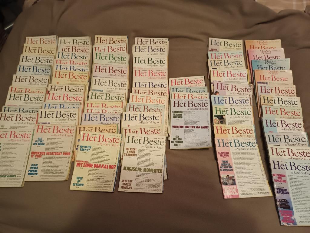 het beste uit Reader's Digest jaren 80, Boeken, Ophalen, Gelezen