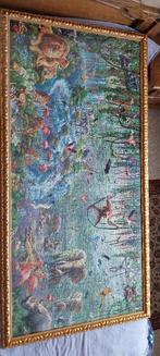 Gouden kader met junglepuzzel, Hobby en Vrije tijd, Ophalen, Zo goed als nieuw