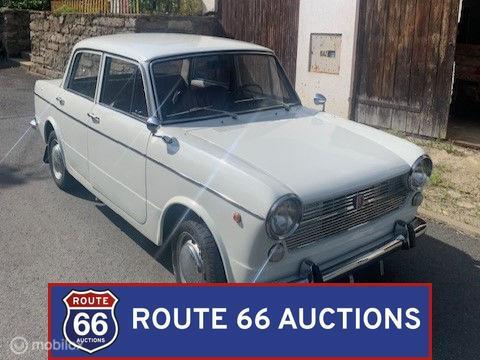 Fiat 1100 R | 1966 | Route 66 Auctions, Auto's, Zwart, Bedrijf, Handgeschakeld, Overige carrosserie