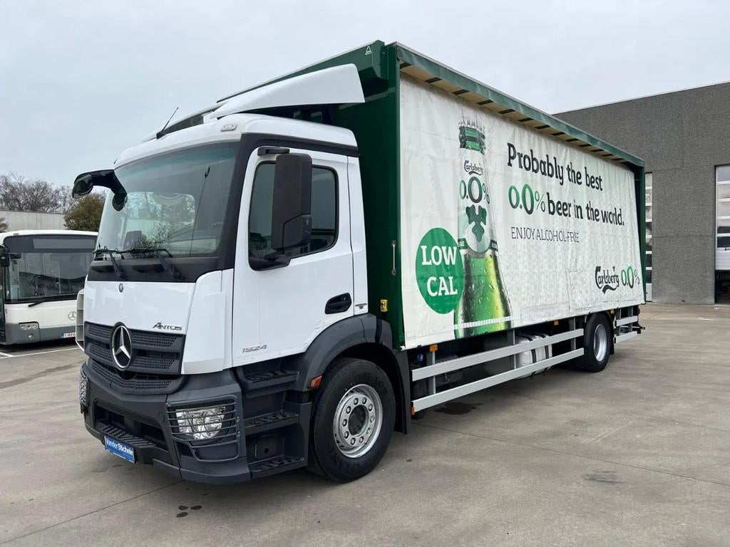 Mercedes-Benz ANTOS 1924 - DRANKENOPBOUW - 2T LAADBRUG DHOLL, Auto's, Automaat, Achterwielaandrijving, Euro 6, Mercedes-Benz