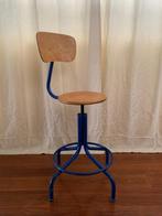 Chaise de Laboratoire / Atelier Industrielle Vintage, Enlèvement