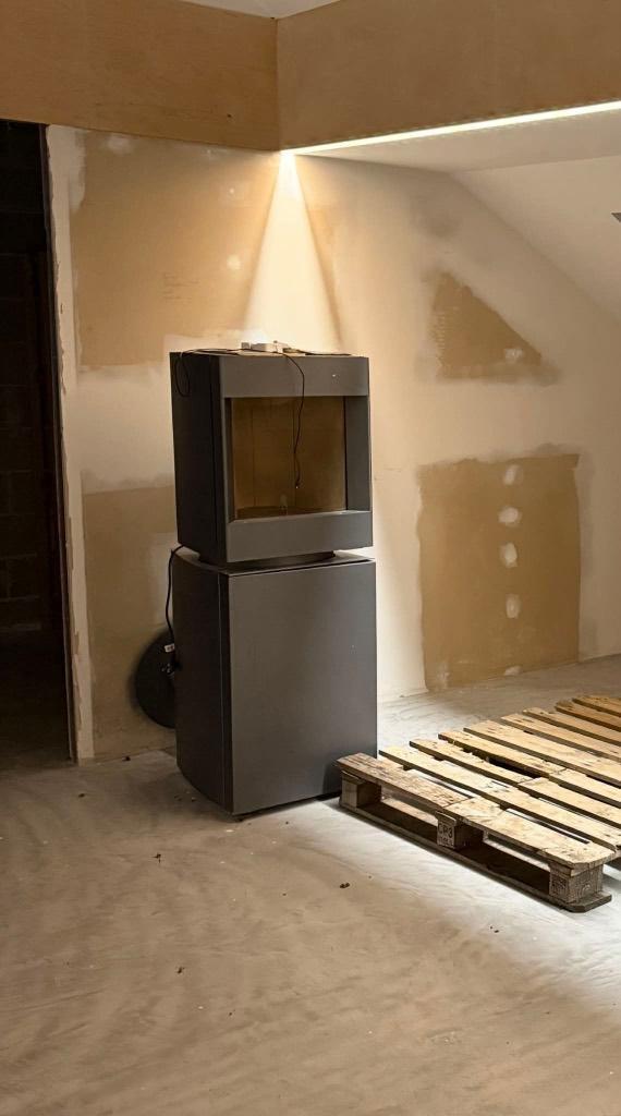 Poêle à Pellet, Maison & Meubles, Poêles, Comme neuf, Autoportant, Poêle à granulés, Autres carburants, Enlèvement