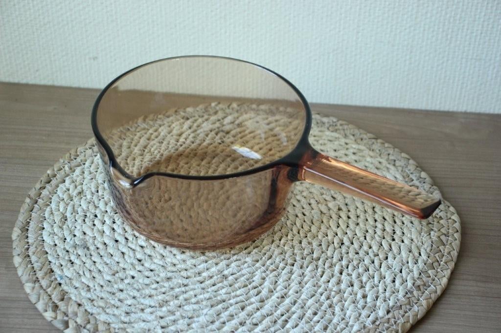 Vintage Vision Corning Glazen sauspan France, Ophalen of Verzenden