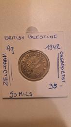 Brits palestina 50 mils 1942  AG, Postzegels en Munten, Munten | Azië, Ophalen of Verzenden