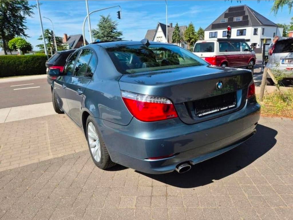 Bmw 520D 163PK 2009 EUR5 NIEUWSTAAT!, Autos, Cuir, Euro 5, 4 portes, Entreprise