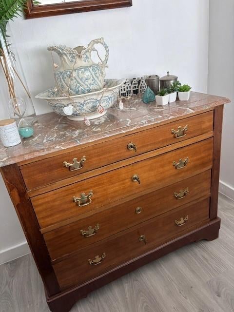 ladekast, Huis en Inrichting, Ophalen, Gebruikt, 100 tot 150 cm, Rustiek