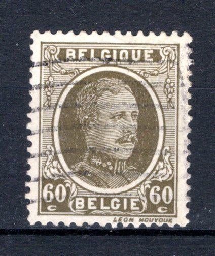 Estampillé à 255 en 1927 - King Albert 1, Timbres & Monnaies, Timbres | Europe | Belgique, Enlèvement ou Envoi, Affranchi, Oblitéré