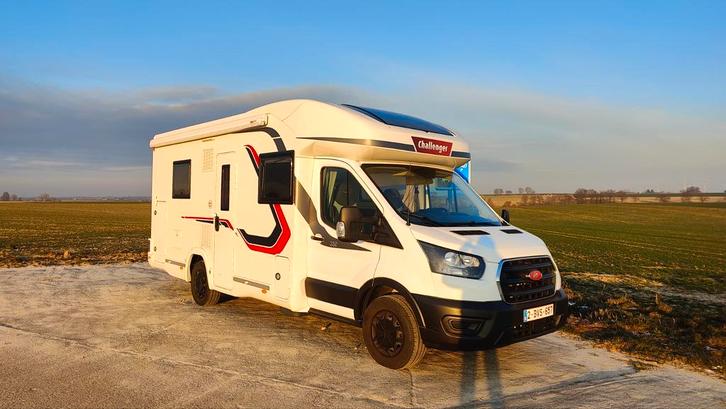 Challenger 380 Line met Clim/pano, Caravans en Kamperen, Mobilhomes, Particulier, Integraal, Challenger, Ford, Ophalen