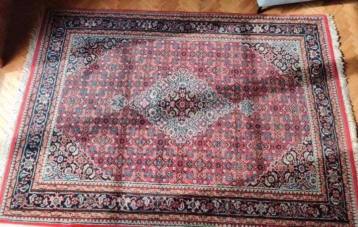 Grand tapis de style persan classique - 172 x 250 cm - rouge, Maison & Meubles, Ameublement | Tapis & Moquettes, Utilisé, 150 à 200 cm