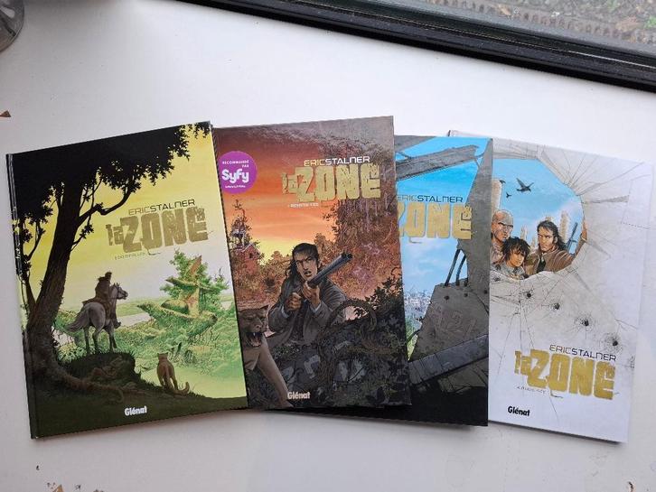 LA ZONE STALNER TOMES 1 à 4 SERIE COMPLETE TBE TOUS EO, Boeken, Stripverhalen, Zo goed als nieuw, Complete serie of reeks, Ophalen of Verzenden