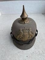 WW1 Casque a pointe en feutre ersatz Allemand Bayern, Collections, Enlèvement ou Envoi