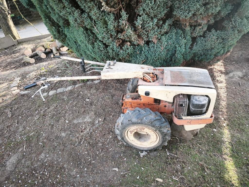 Motoculteur holder professionnel, Enlèvement