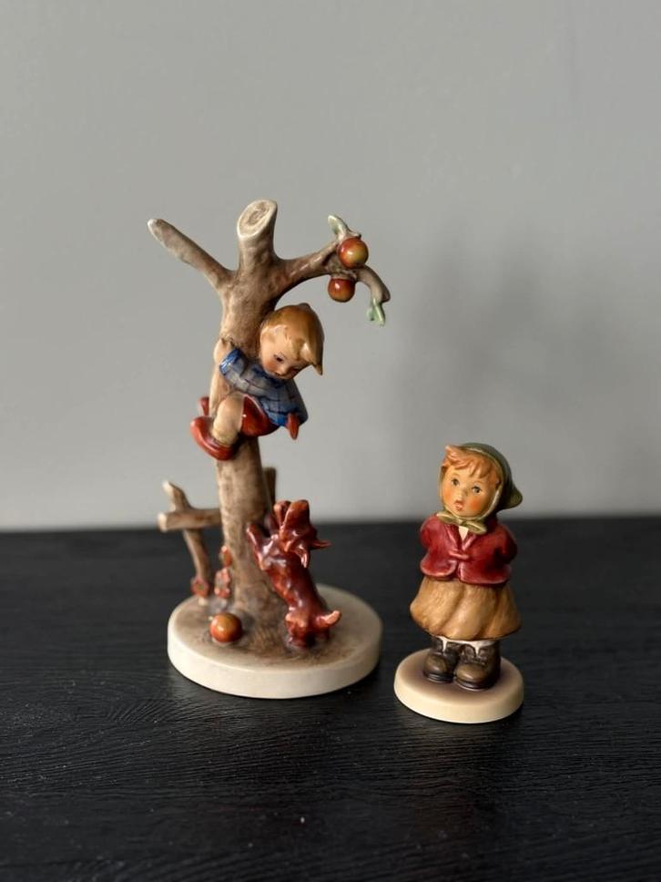 Hummel Goebel, appeldief, groot en oud beeld, Collections, Statues & Figurines, Comme neuf, Hummel, Enlèvement ou Envoi