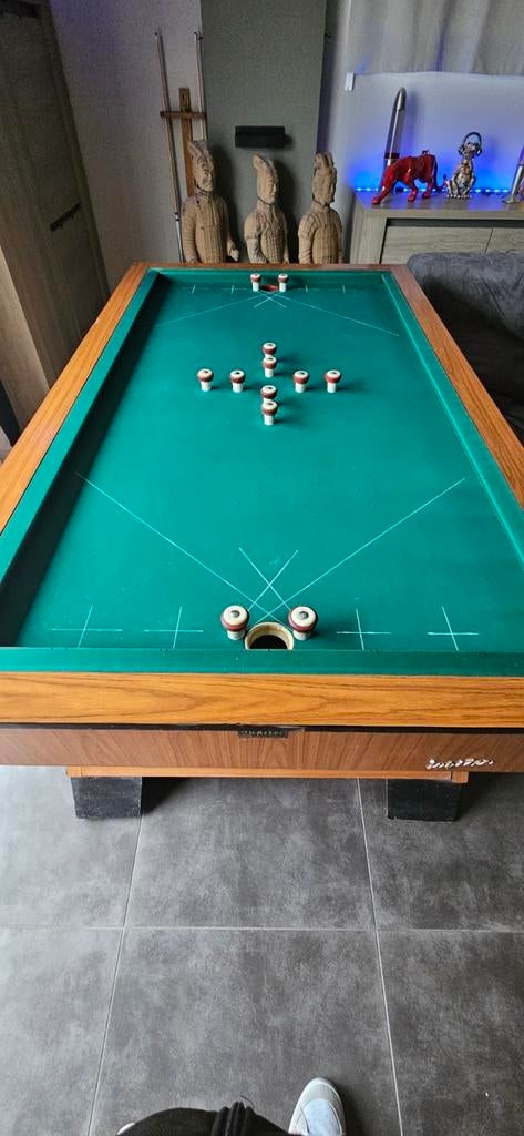 Stoppenbiljard Jupiter, Ophalen, Gebruikt, Biljarttafel