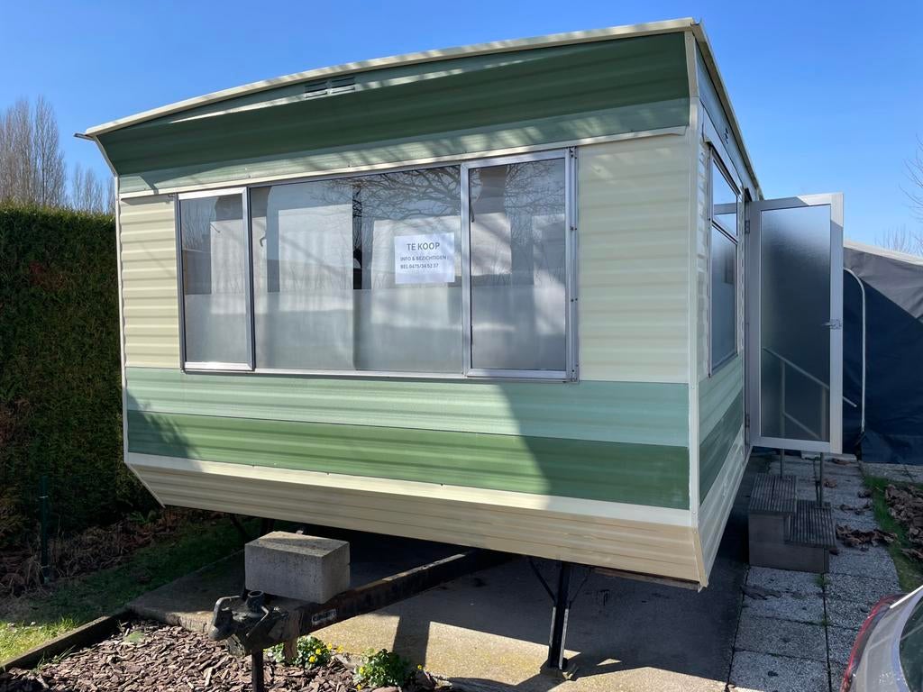 Mooie stacaravan in de vlaamse ardennen(BE)